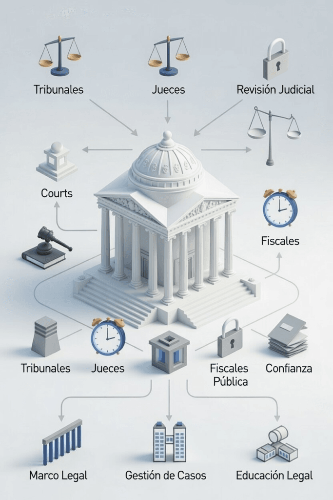 Arquitectura Institucional para la Independencia y Eficacia Judicial