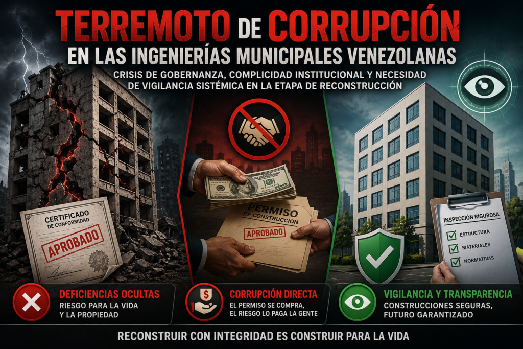 TERREMOTO DE CORRUPCIÓN EN LAS INGENIERÍAS MUNICIPALES