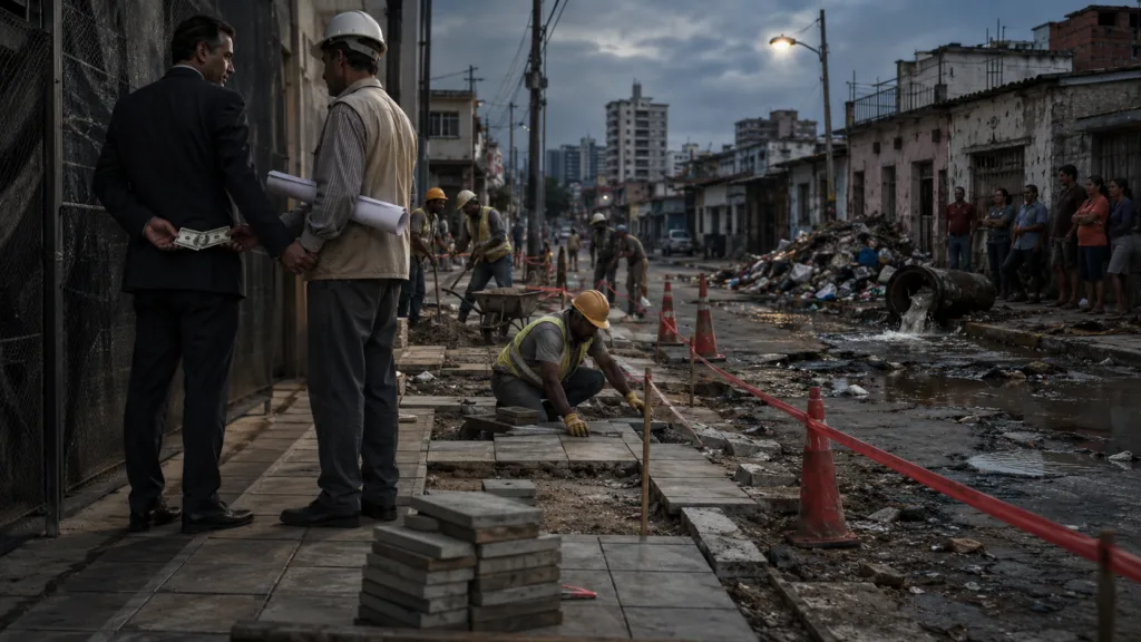 Obras innecesarias y corrupción municipal en Venezuela
